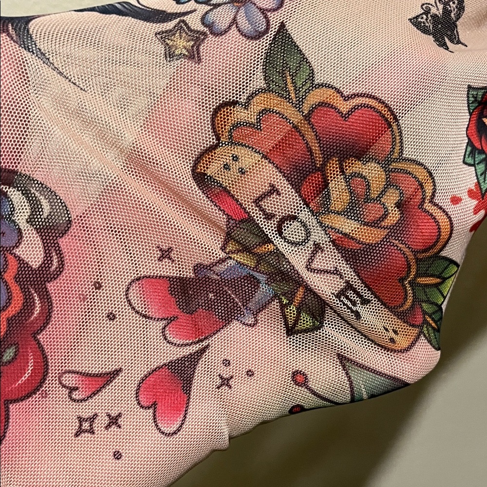 Colorful Patterned Jumpsuit - Picture 3 of 7